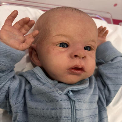 Reborn Baby Doll - White Vinyl, Le Image 1