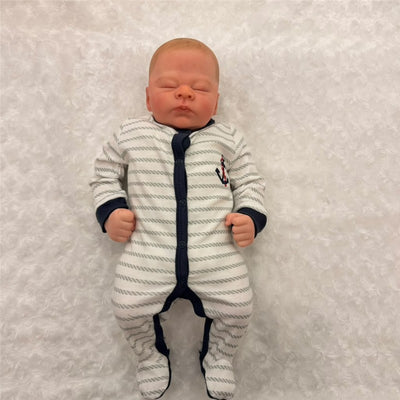 Reborn Baby Doll - White Vinyl, Leolonni Image 1