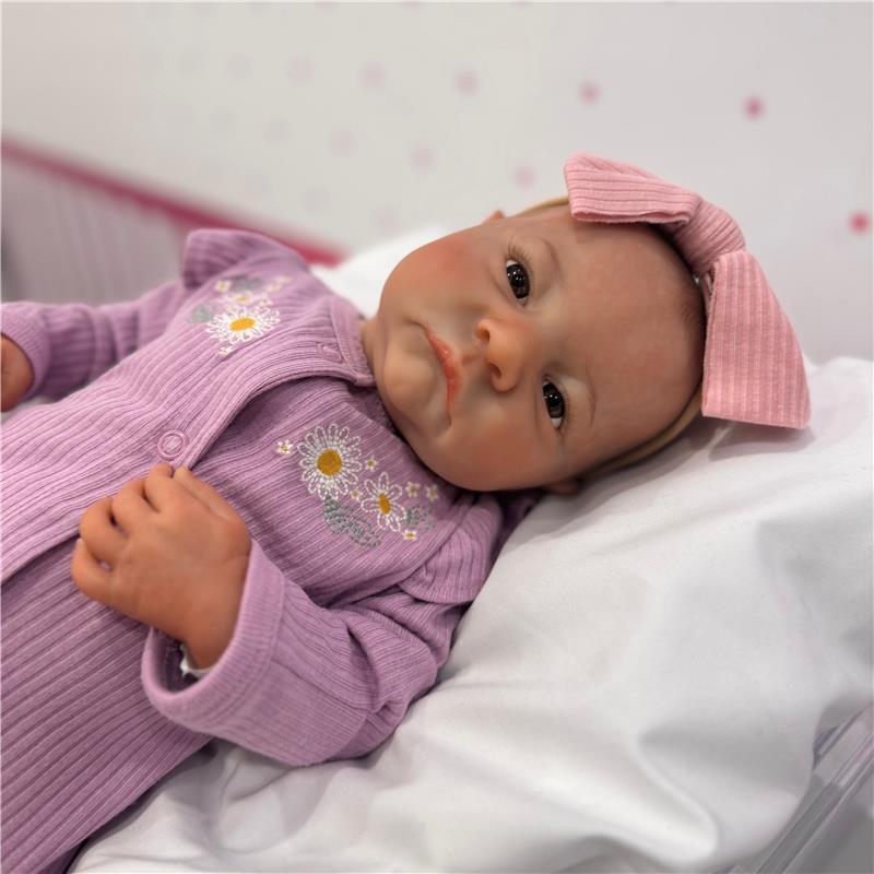 Reborn Baby Doll - White Vinyl, Levi Image 1