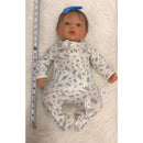 Reborn Baby Doll - White Vinyl & Light Brown Hair, Meadow Image 2