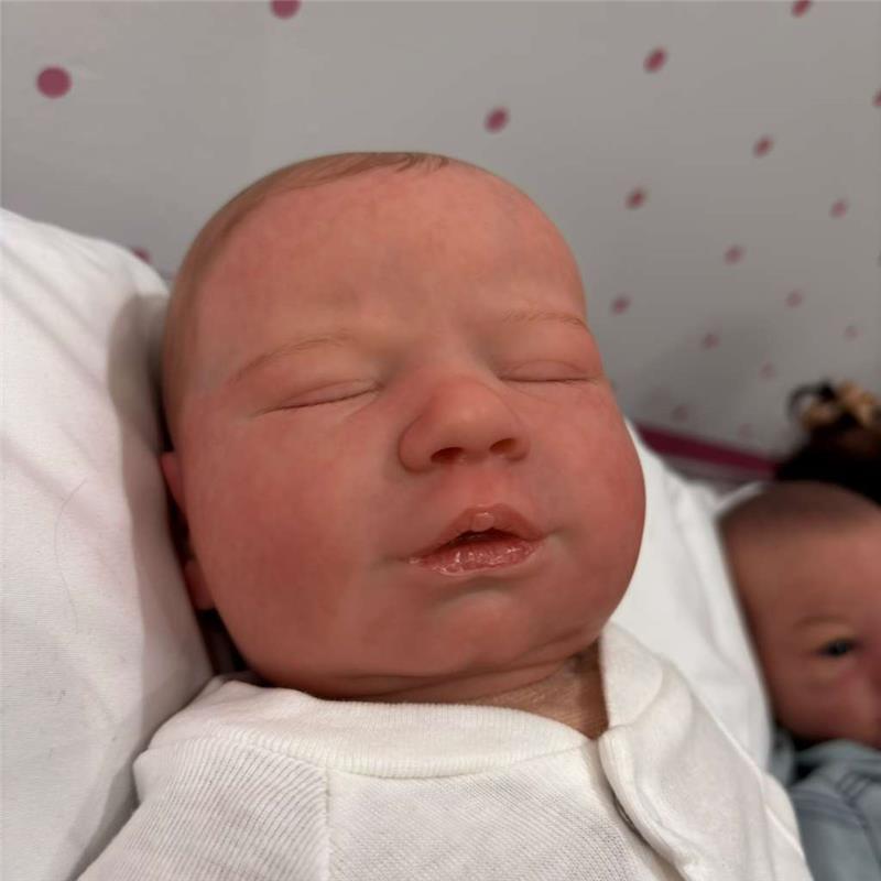 Reborn Baby Doll - White Vinyl, Louis Image 3