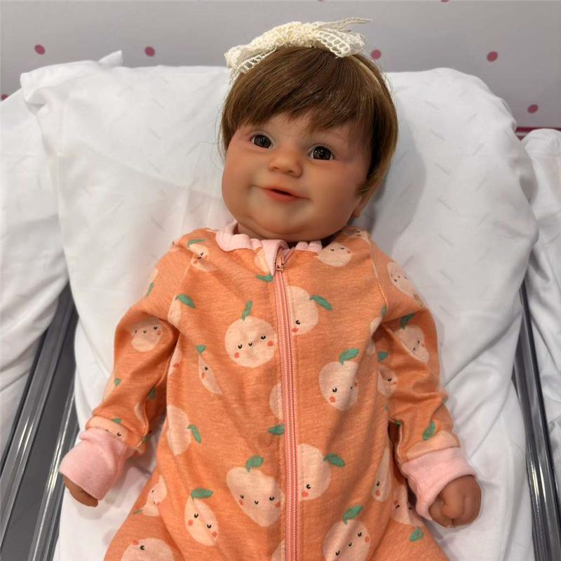 Reborn Baby Doll White Vinyl, Maddie