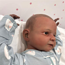 Reborn Baby Doll - White Vinyl, Marc Image 2