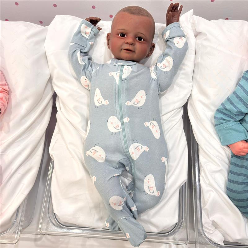 Reborn Baby Doll - White Vinyl, Marc Image 4