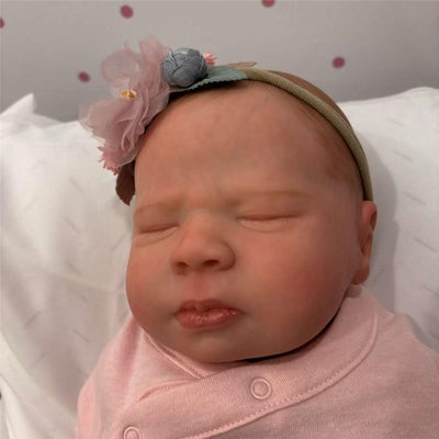 Reborn Baby Doll - White Vinyl, Mary Image 1