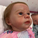 Reborn Baby Doll - White Vinyl, Mika Image 3