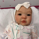 Reborn Baby Doll - White Vinyl Mya Image 2
