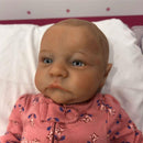 Reborn Baby Doll - White Vinyl & Open Blue Eyes, Levi Image 3