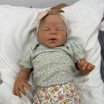 Reborn Baby Doll - White Vinyl, Paul Image 1