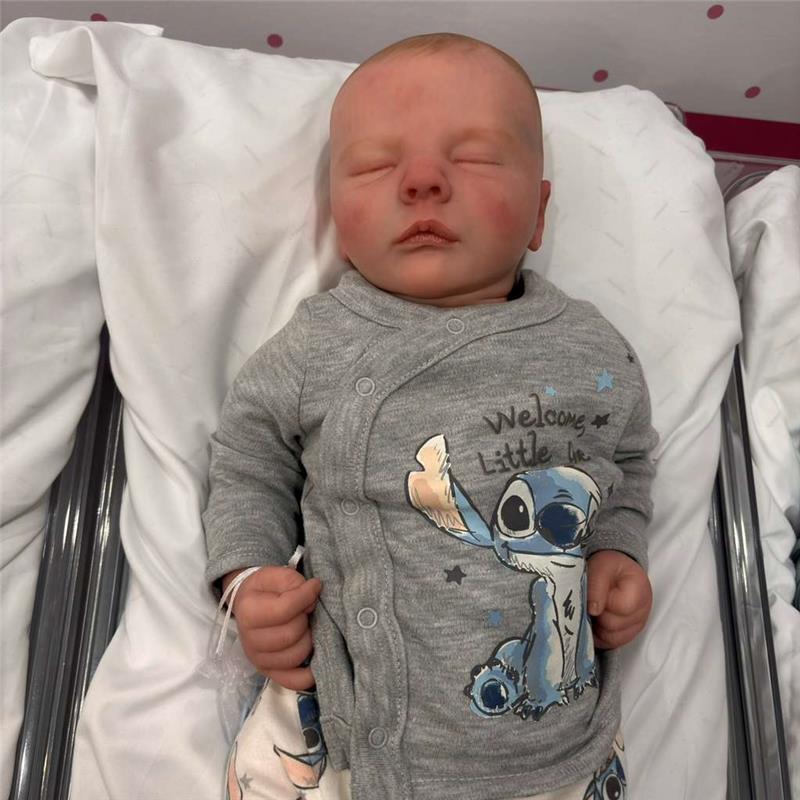 Reborn Baby Doll - White Vinyl, Reese Image 3