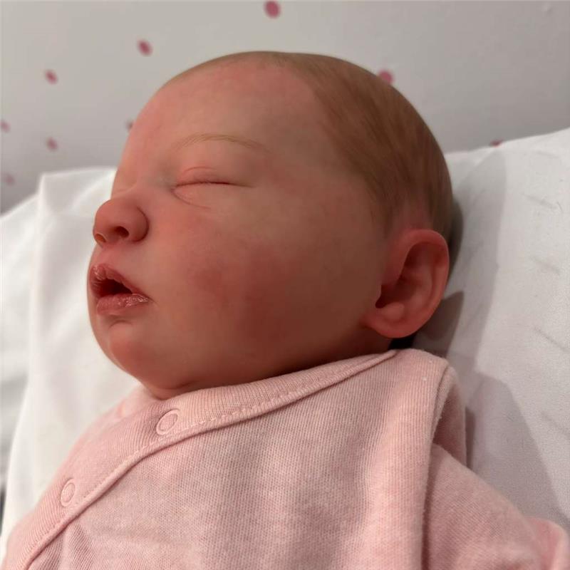 Reborn Baby Doll - White Vinyl, Skya Image 4