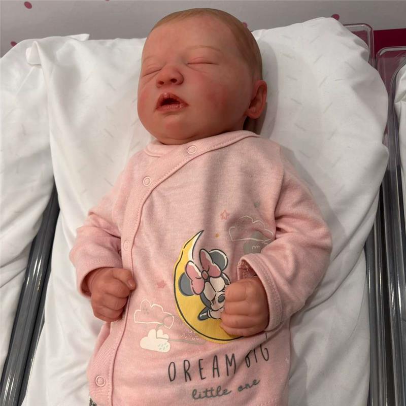 Reborn Baby Doll - White Vinyl, Skya Image 5