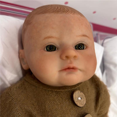 Reborn Baby Doll - White Vinyl, Tanner Image 1