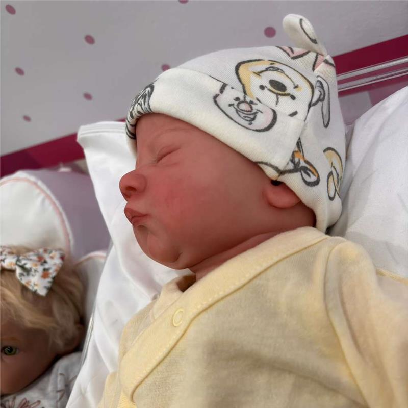 Reborn Baby Doll - White Vinyl, Trent Image 2