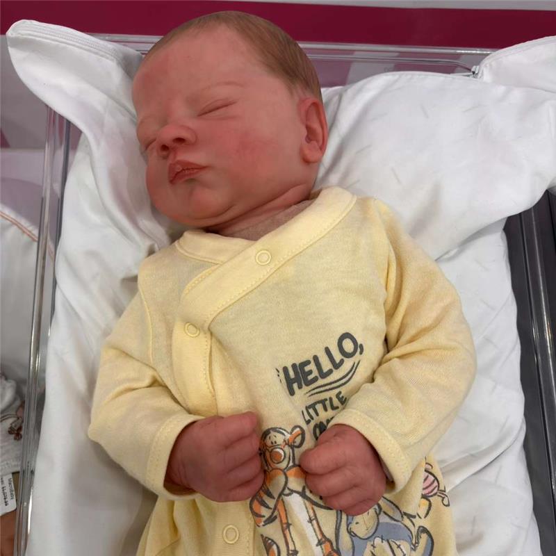 Reborn Baby Doll - White Vinyl, Trent Image 3