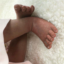Reborn Baby Dolls - African American Vinyl & Cloth Body, Closed Eyes - Bryan Image 2