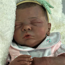 Reborn Baby Dolls - African American Vinyl & Cloth Body, Closed Eyes - Bryan Image 3