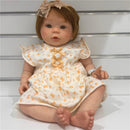 Reborn Baby Doll - White Vinyl, Kylin Image 2