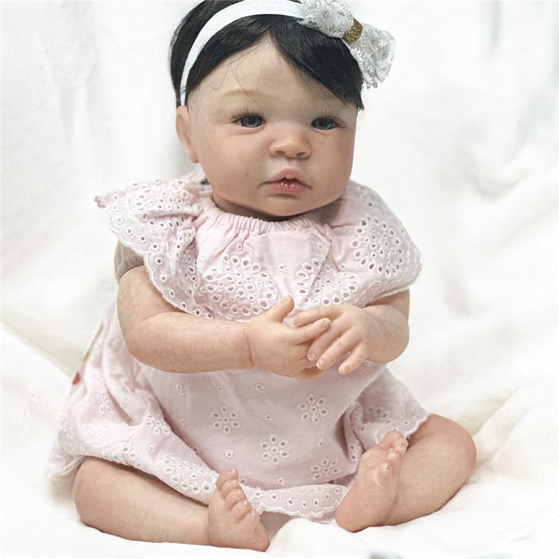 Reborn Baby Dolls - White Vinyl, Shyann Image 3