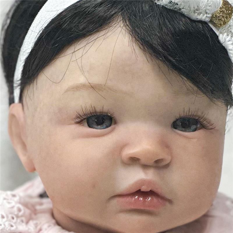 Reborn Baby Dolls - White Vinyl, Shyann Image 4