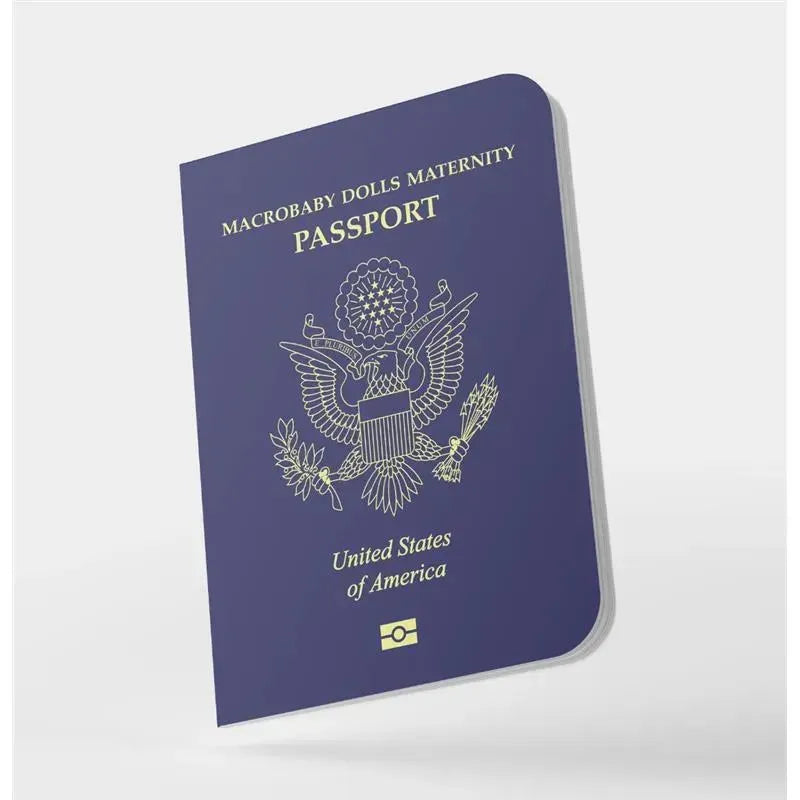 Reborn Doll's Maternity Macrobaby Passport USA - Main Image