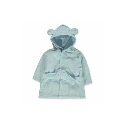 Rene Rofe Baby Hooded Elephant Bathrobe Blue Image 1