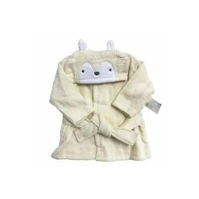 Rene Rofe Hooded Terry Bath Robe Fox Image 1