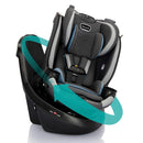 Revolve360 Slim 2-in-1 Rotational Car Seat with Quick Clean Cover - MacroBaby