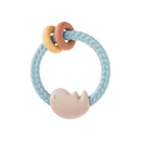 Ritzy Rattle With Teething Rings - Sloth Image 2