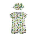 Rose Textile - 2Pk Baby Boys Romper Dinosaurs Set Image 1
