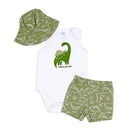 Rose Textile - 3Pk Baby Boy's Sunhat Dinosaur Set Image 1