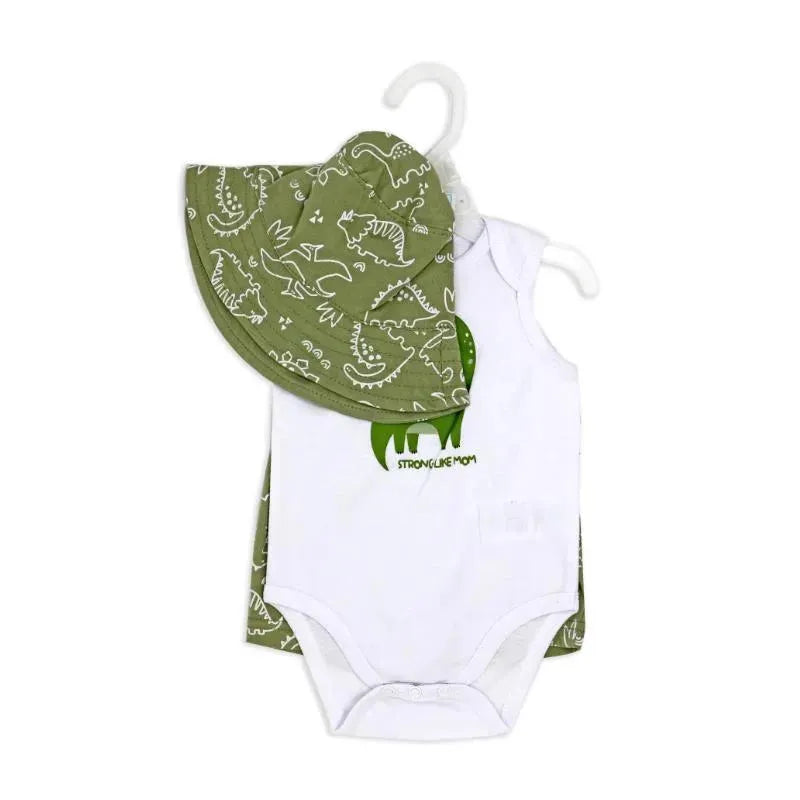 Rose Textile - 3Pk Baby Boy's Sunhat Dinosaur Set Image 2
