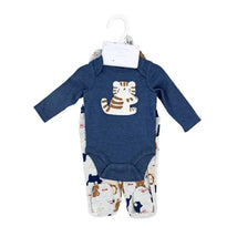 Rose Textile - 3Pk Baby Boys Tiger Footed Set Image 2