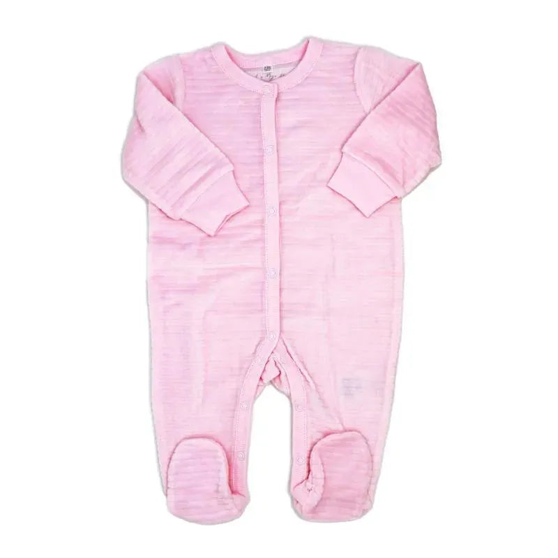Rose Textile - 5Pk Baby Girls Bunny Velour Set Image 3