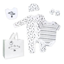 Rose Textile - 5Pk Baby Neutral Hot Air Balloon Mesh Bag Set Image 1