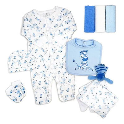 Rose Textile - 8Pk Baby Boy's Giraffe Hanging Gift Sets Image 1