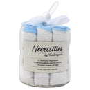 Rose Textiles - 10Pk Baby Washcloth Blue Image 1