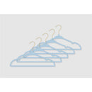 Rose Textiles - 10Pk Hangers With Gold Hook Blue Image 2