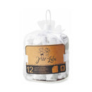 Rose Textiles - 12Pk Sky Theme Washcloth Grey Image 1