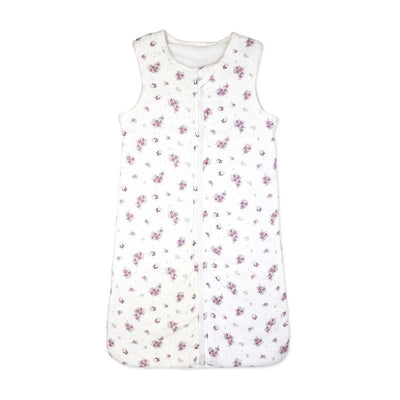 Rose Textiles - 2 Layer Sleep Sac Mauve Floral Image 1