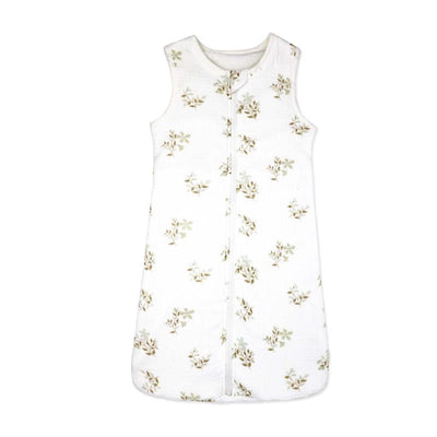 Rose Textiles - 2 Layer Sleep Sac Sage Grid Image 1