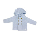 Rose Textiles - 2Pk Baby Boys Hooded Knit Set, Baby Blue Image 3