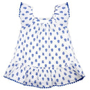 Rose Textiles - 2Pk Baby Girls Dress Set, Blue Floral Image 3