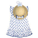 Rose Textiles - 2Pk Baby Girls Dress Set, Blue Floral Image 4