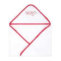 Rose Textiles - 2Pk Hooded Towel Pink Bouquet Image 2