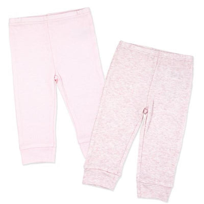 Rose Textiles 2Pk Naturelle Cuffed Pant Set Pink Image 1