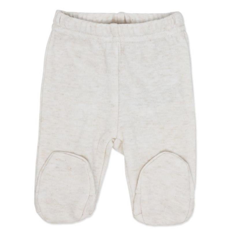 Rose Textiles 2Pk Naturelle Footed Pant Set, Beige Image 4