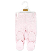 Rose Textiles 2Pk Naturelle Footed Pant Set, Pink Image 2
