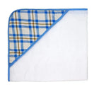 Rose Textiles - 3 Hooded Towels W/ 5 Washcloths, Navy Hello World Image 5