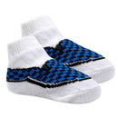 Rose Textiles 3 Pairs Crew Sock, Blue, 0/6M Image 5